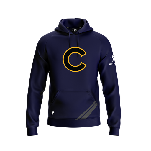 [FOLHSMNV-YXS-LOGO2] Decker Summit Hoodie (Youth XS, Navy, Logo 2)