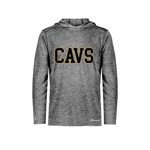 [FOLHCGBK-AS-LOGO3] Decker Men's Charge Hoodie (Adult S, Black, Logo 3)