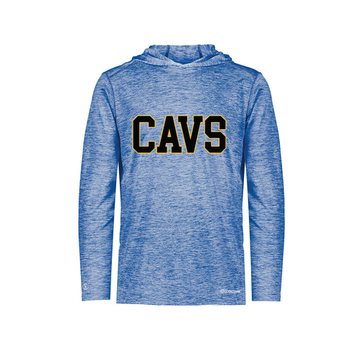 [FOLHCGRY-AS-LOGO3] Decker Men's Charge Hoodie (Adult S, Royal, Logo 3)